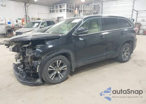 2016 Toyota Highlander Xle V6 from USA, damaged, VIN 5TDJKRFH5GS502090